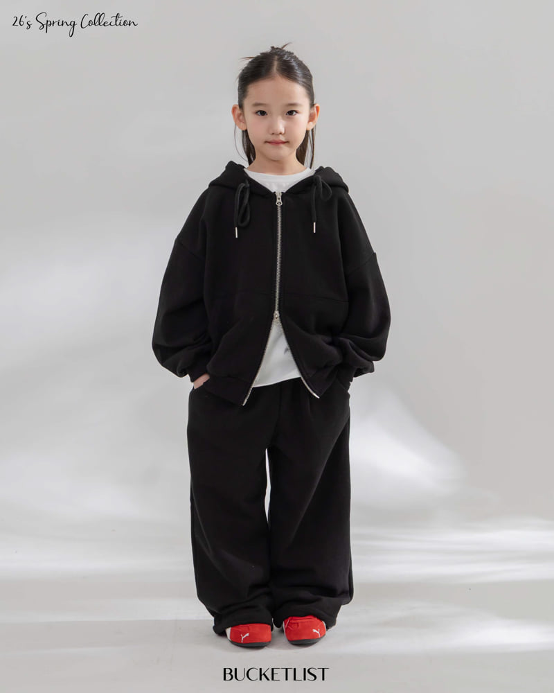 Bucket List - Korean Children Fashion - #stylishchildhood - Wide Sweatpants - 8