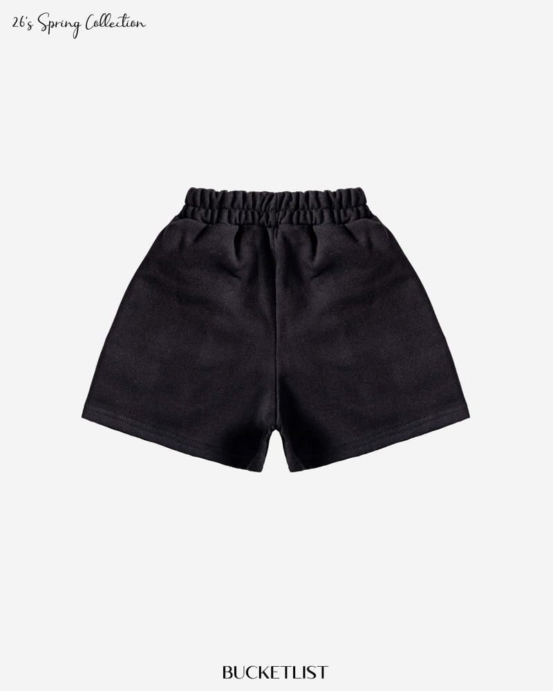 Bucket List - Korean Children Fashion - #stylishchildhood - Sweat Shorts - 5