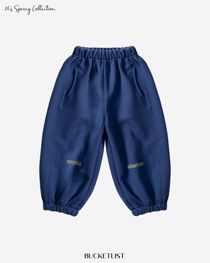 Bucket List - Korean Children Fashion - #stylishchildhood - Numbering Jogger Pants - 3