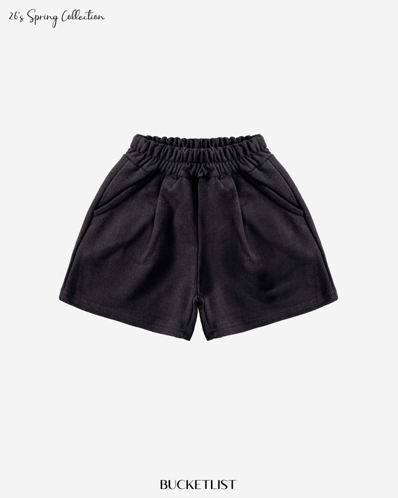 Bucket List - Korean Children Fashion - #todddlerfashion - Sweat Shorts - 4