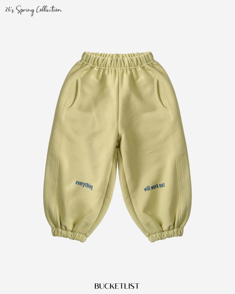 Bucket List - Korean Children Fashion - #toddlerclothing - Numbering Jogger Pants - 2