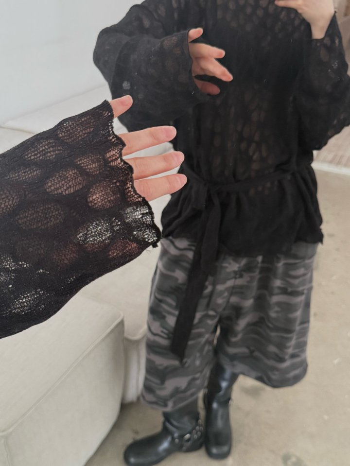 Buckle - Korean Women Fashion - #momslook - Ameba Loose Knit - 9