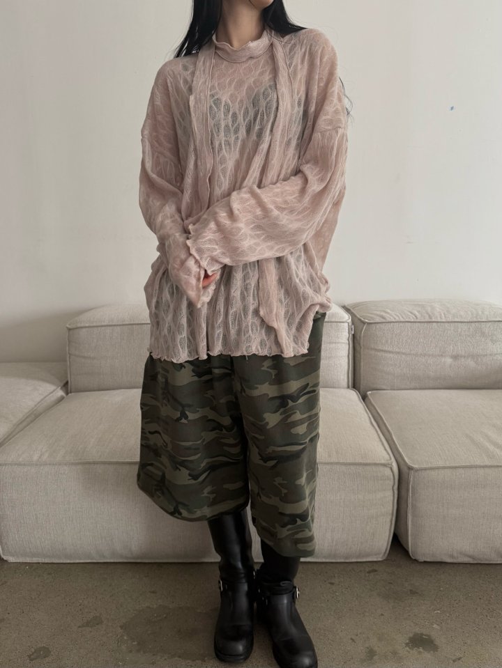 Buckle - Korean Women Fashion - #womensfashion - Ameba Loose Knit - 10