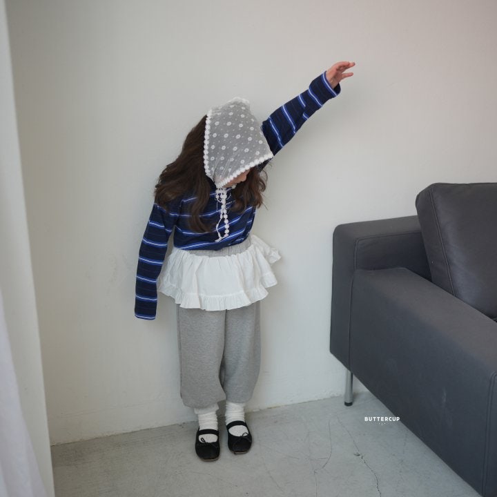 Buttercup - Korean Children Fashion - #childofig - Layered Frill Pants - 9
