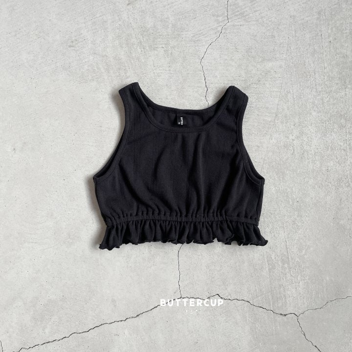 Buttercup - Korean Children Fashion - #childrensboutique - Eyelet Frill Top - 12