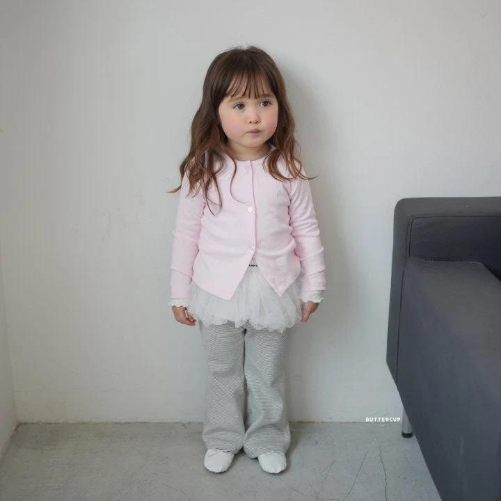 Buttercup - Korean Children Fashion - #childrensboutique - Rib Flare Pants - 9