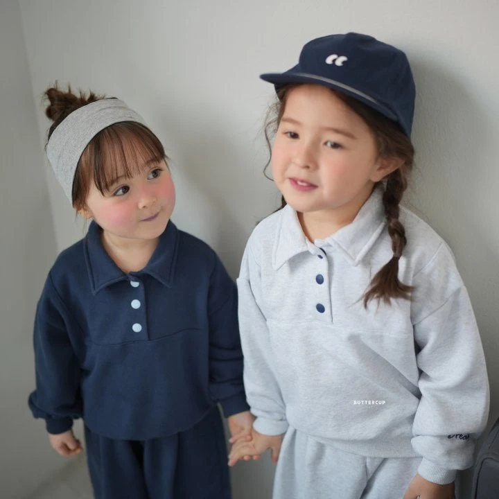 Buttercup - Korean Children Fashion - #designkidswear - Collar Snap Set - 8
