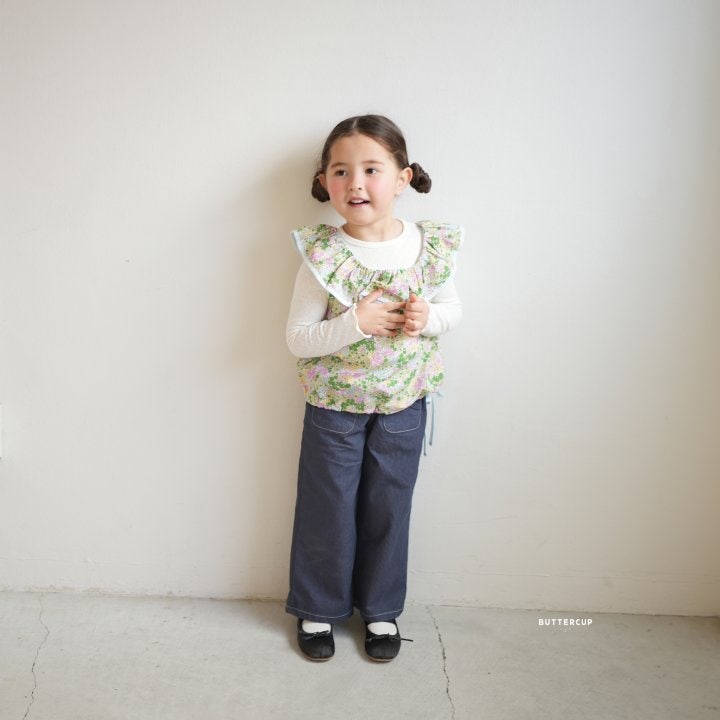Buttercup - Korean Children Fashion - #discoveringself - Bloom Layered Vest
