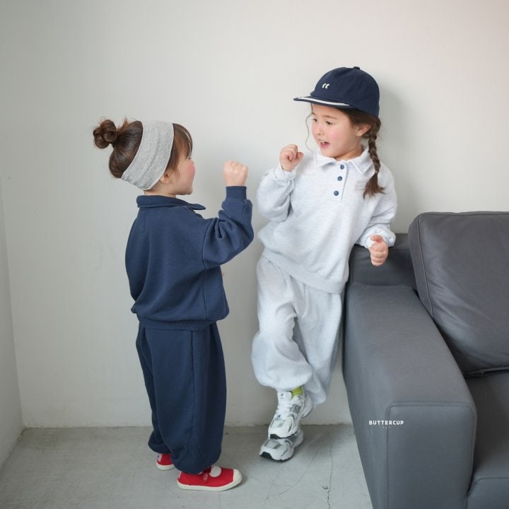 Buttercup - Korean Children Fashion - #discoveringself - Collar Snap Set - 9