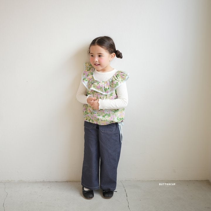Buttercup - Korean Children Fashion - #fashionkids - Bloom Layered Vest - 2