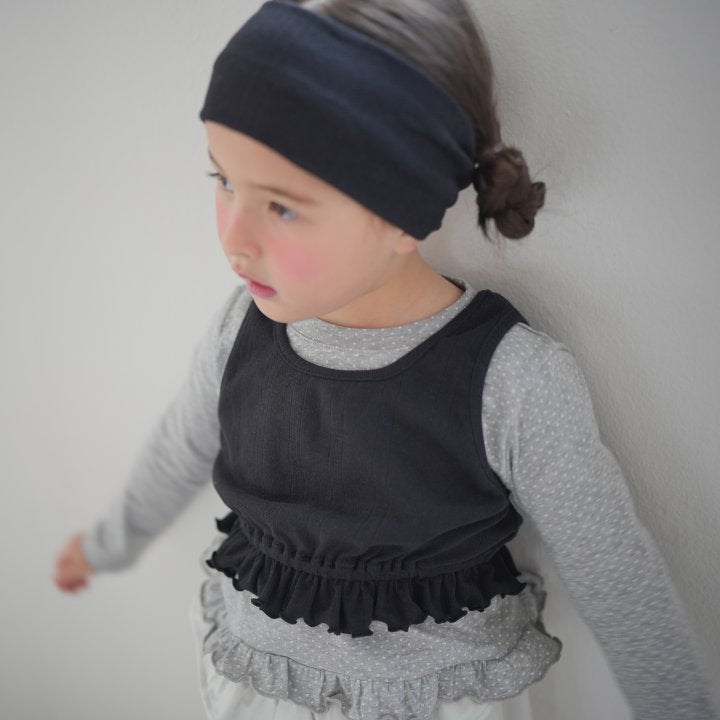 Buttercup - Korean Children Fashion - #kidzfashiontrend - Dot Frill Single Tee - 8