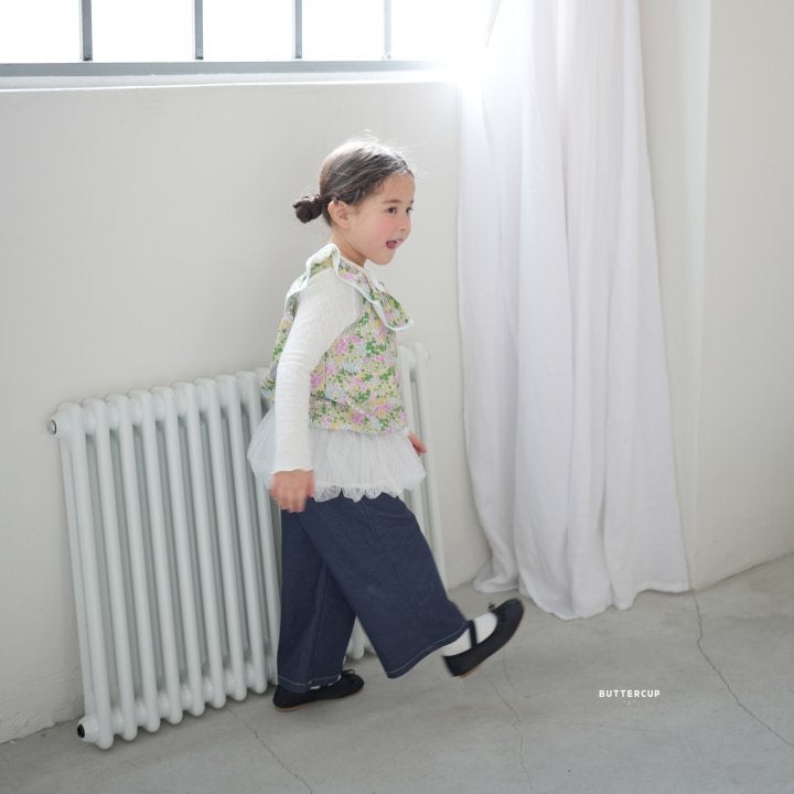 Buttercup - Korean Children Fashion - #kidzfashiontrend - Bloom Layered Vest - 5