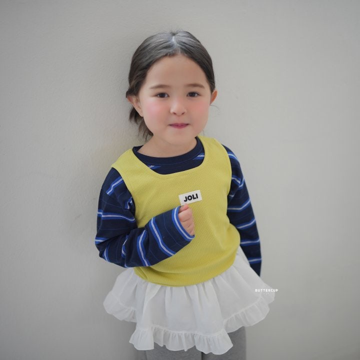 Buttercup - Korean Children Fashion - #kidzfashiontrend - Jolly Layered Top