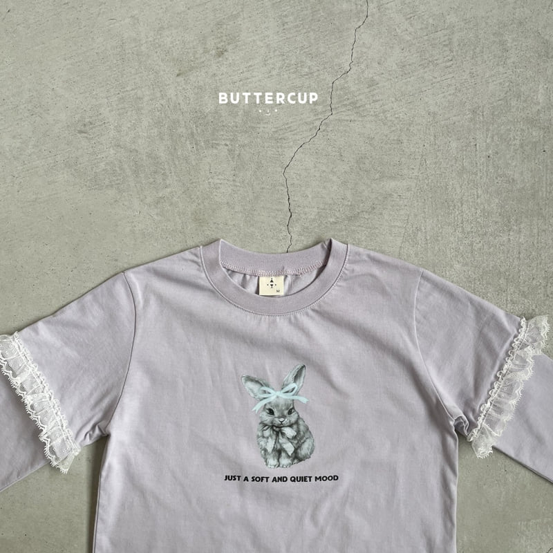 Buttercup - Korean Children Fashion - #kidzfashiontrend - Rabbit Layered Tee - 12