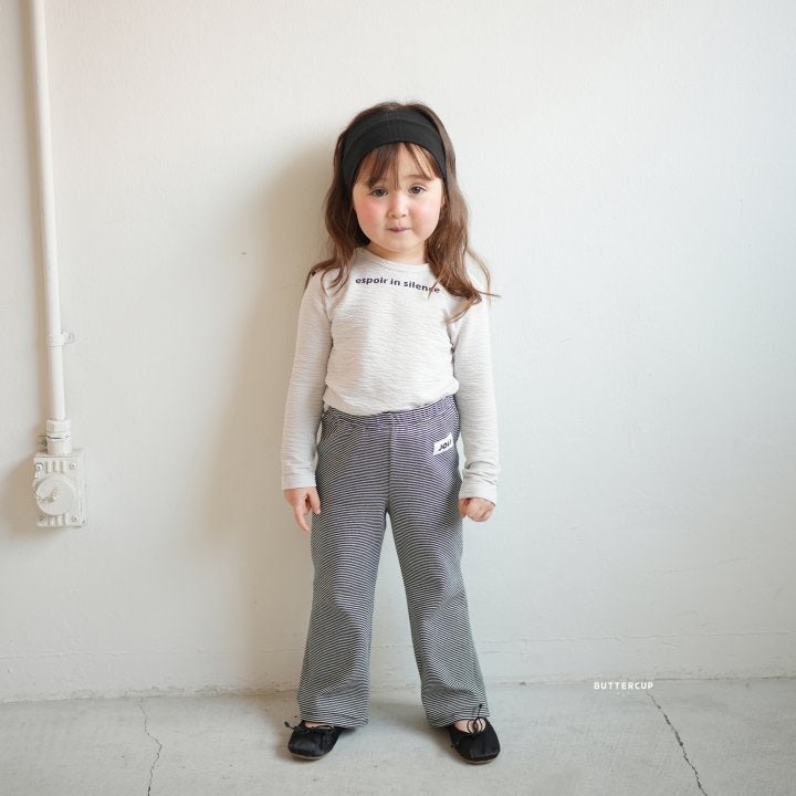 Buttercup - Korean Children Fashion - #littlefashionista - Rib Flare Pants