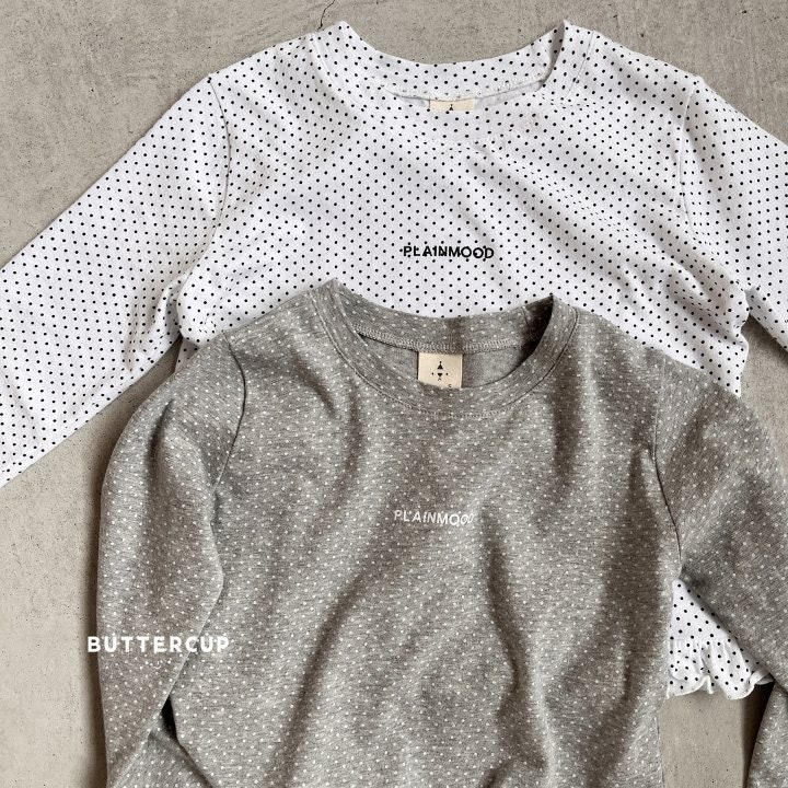 Buttercup - Korean Children Fashion - #minifashionista - Dot Frill Single Tee - 12