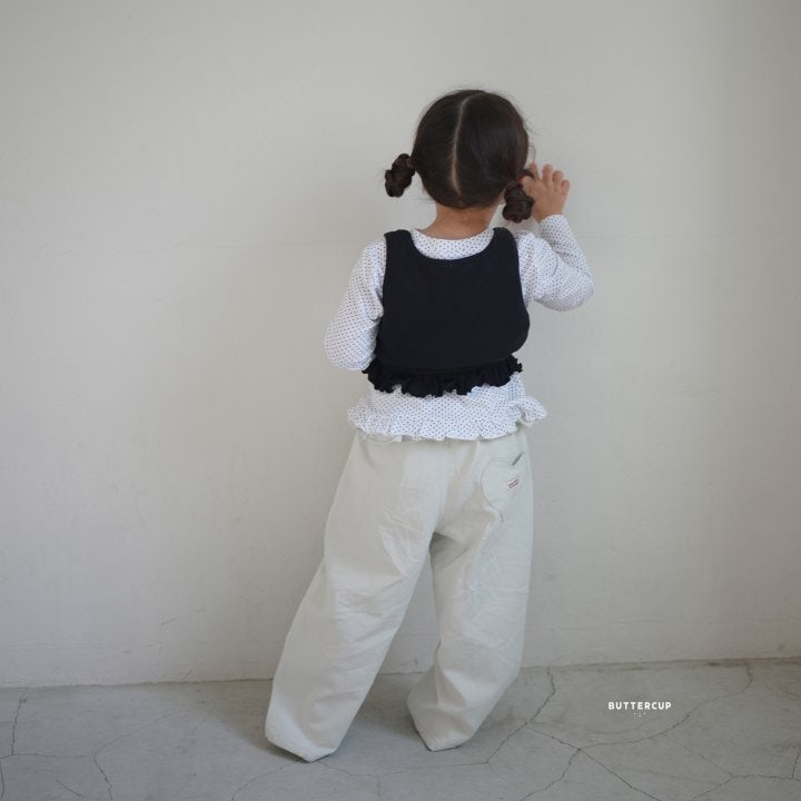 Buttercup - Korean Children Fashion - #minifashionista - Eyelet Frill Top - 6