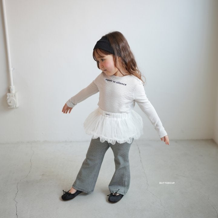 Buttercup - Korean Children Fashion - #minifashionista - Rib Flare Pants - 3