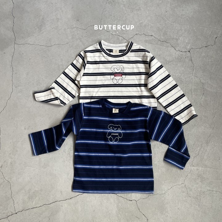 Buttercup - Korean Children Fashion - #prettylittlegirls - Bear O’Clock Pin Tee - 11
