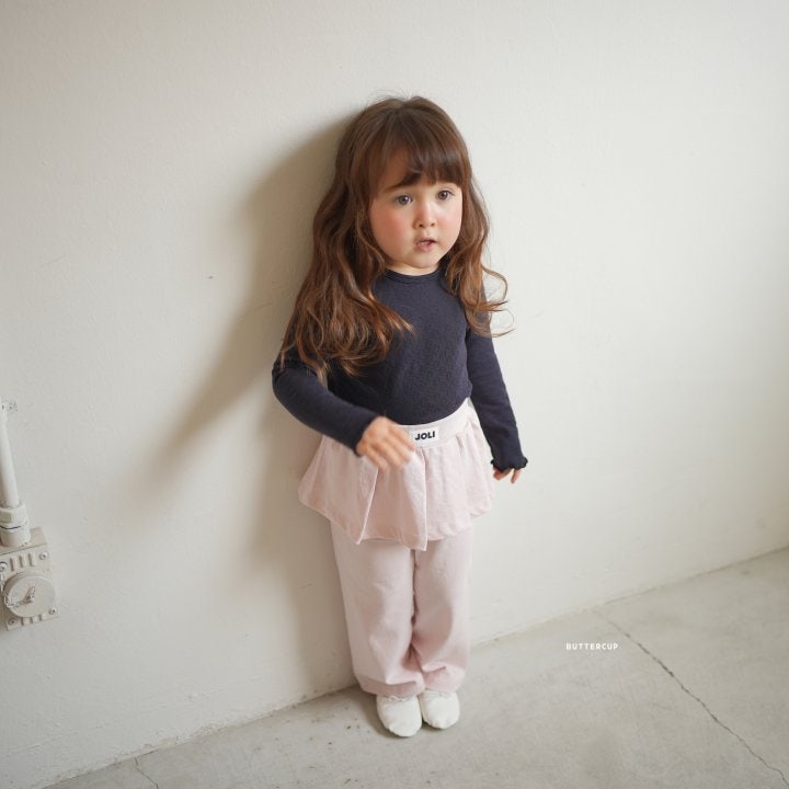 Buttercup - Korean Children Fashion - #stylishchildhood - Pleated Set-up Pants - 6