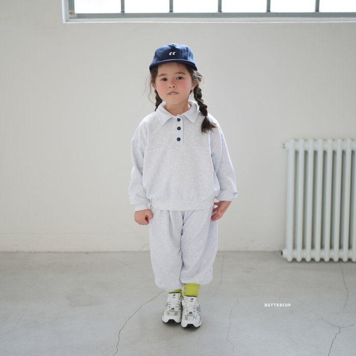 Buttercup - Korean Children Fashion - #stylishchildhood - Collar Snap Set - 5