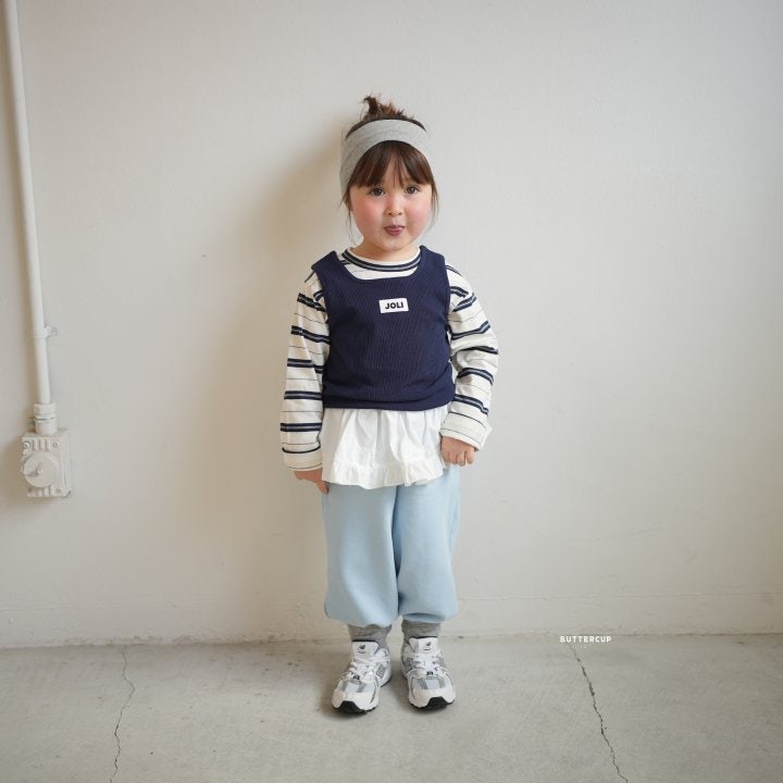 Buttercup - Korean Children Fashion - #todddlerfashion - Jolly Layered Top - 7