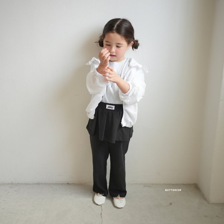 Buttercup - Korean Children Fashion - #prettylittlegirls - Pleated Set-up Pants - 4