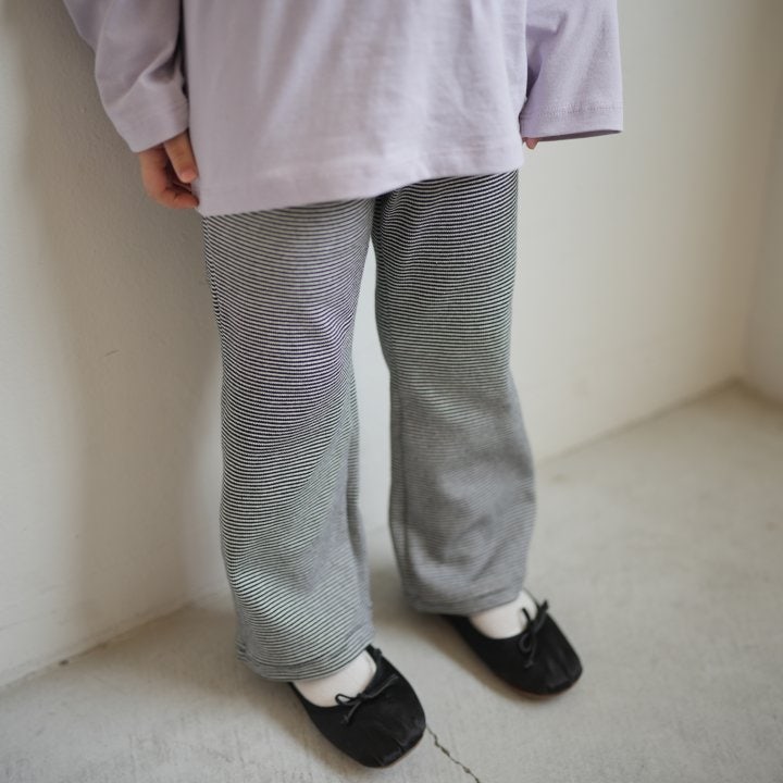 Buttercup - Korean Children Fashion - #toddlerclothing - Rib Flare Pants - 6