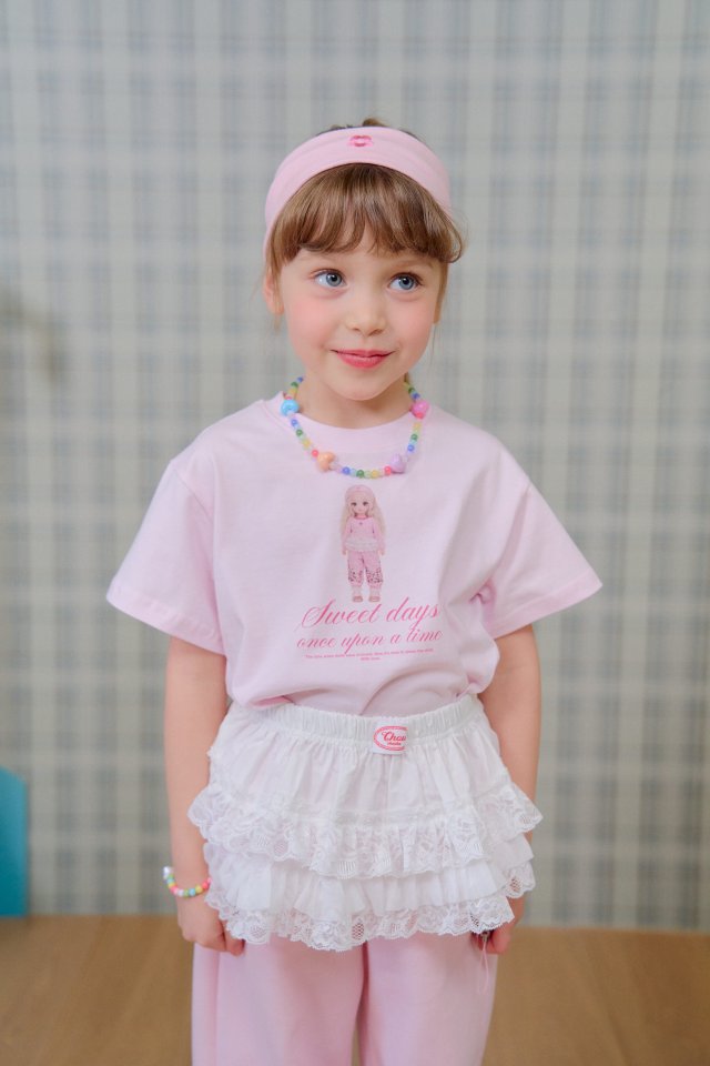 Chouchou Shasha - Korean Children Fashion - #Kfashion4kids - Lace Layered Skirt - 7