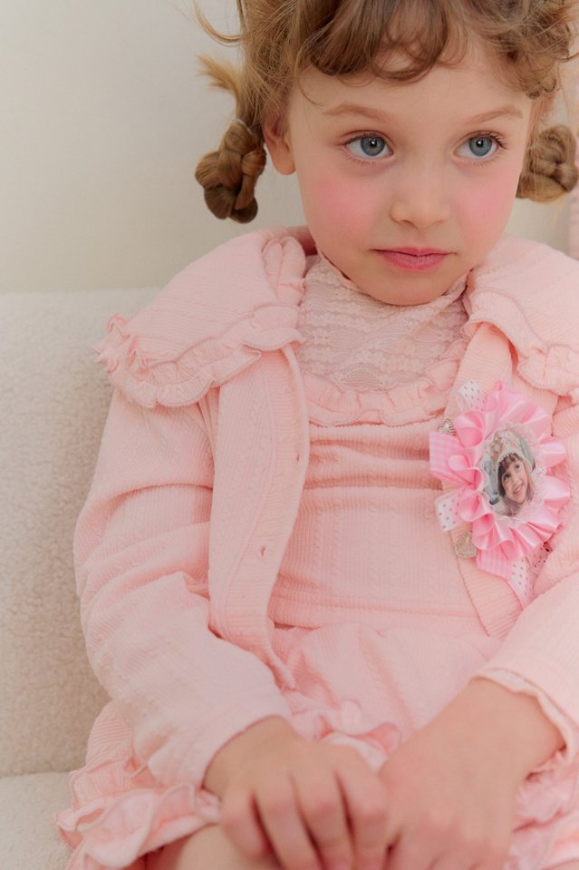 Chouchou Shasha - Korean Children Fashion - #prettylittlegirls - Rosie Cardigan Set - 4
