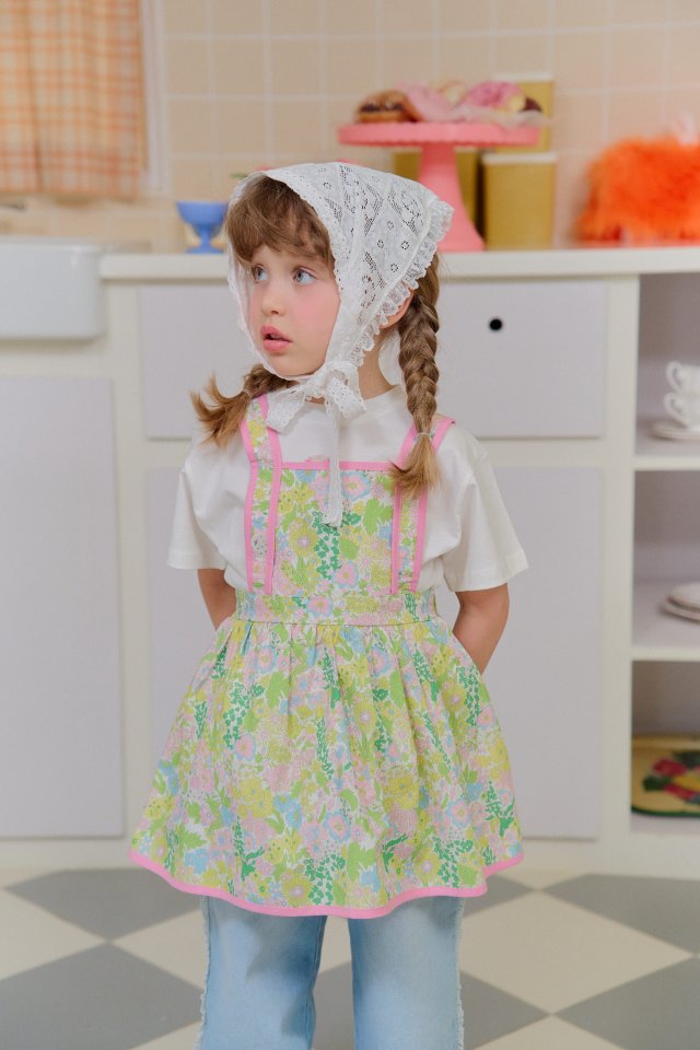 Chouchou Shasha - Korean Children Fashion - #childofig - Molly Apron Dress - 9