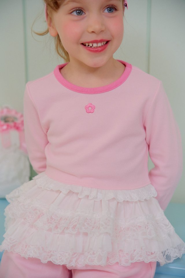 Chouchou Shasha - Korean Children Fashion - #childofig - Kitsch Sticker Jogger Pants - 5