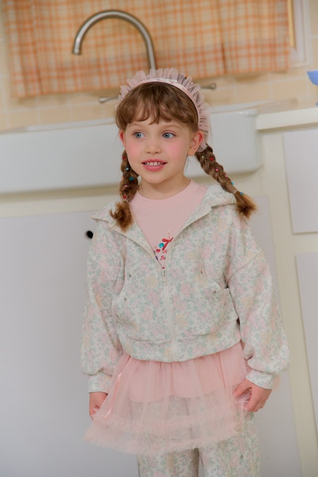 Chouchou Shasha - Korean Children Fashion - #childrensboutique - Lily Studded Hoodie - 3