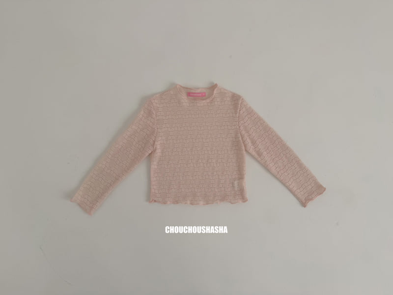 Chouchou Shasha - Korean Children Fashion - #childrensboutique - Lace Tee