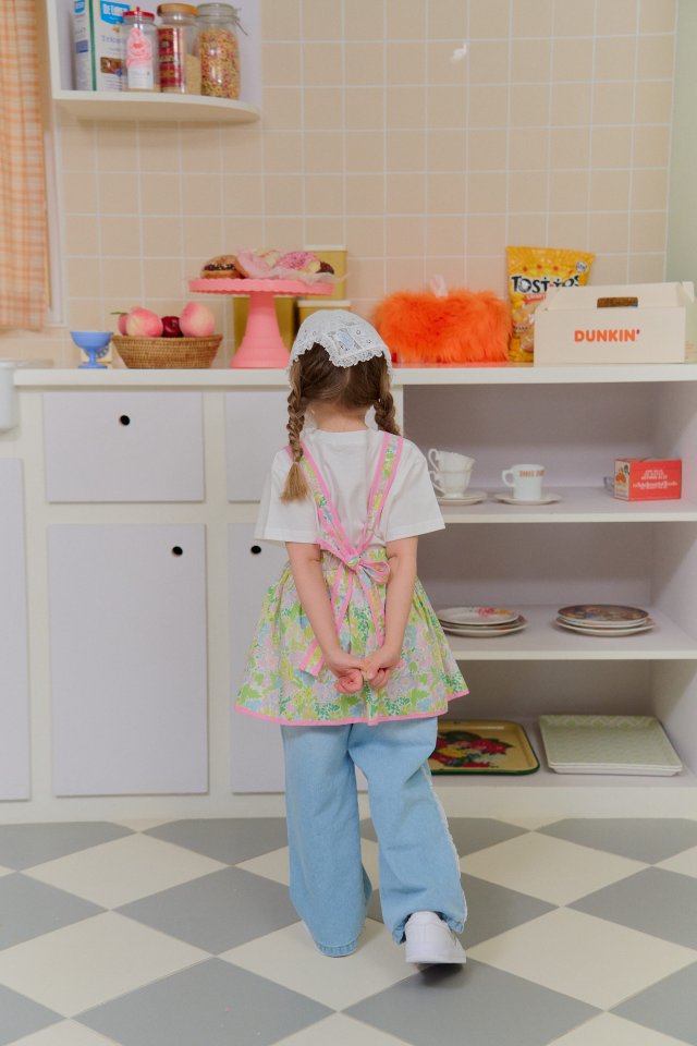 Chouchou Shasha - Korean Children Fashion - #designkidswear - Molly Apron Dress - 11