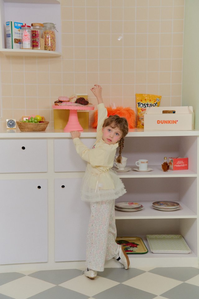 Chouchou Shasha - Korean Children Fashion - #designkidswear - Lilly Studded Pants - 9