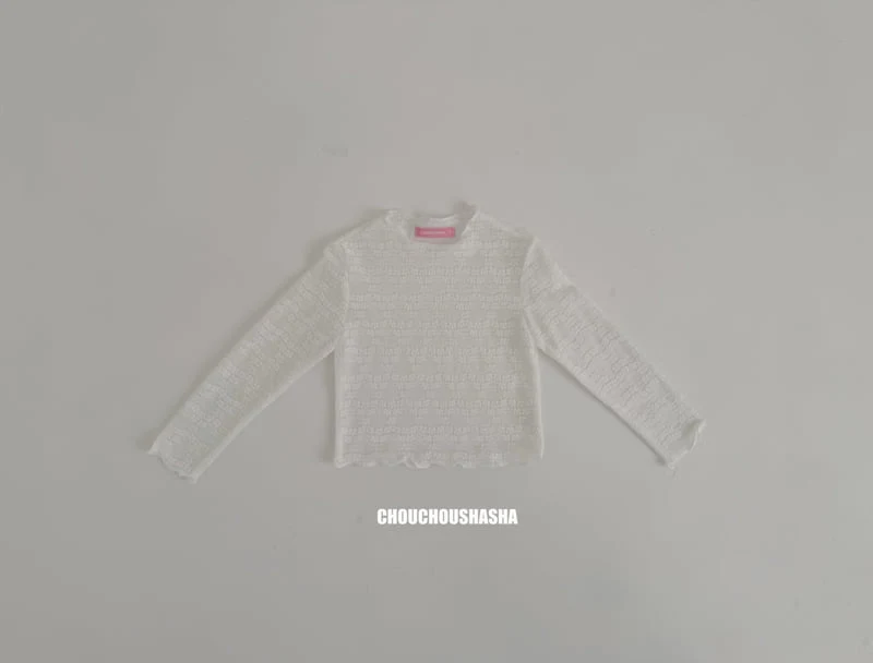Chouchou Shasha - Korean Children Fashion - #discoveringself - Lace Tee - 3