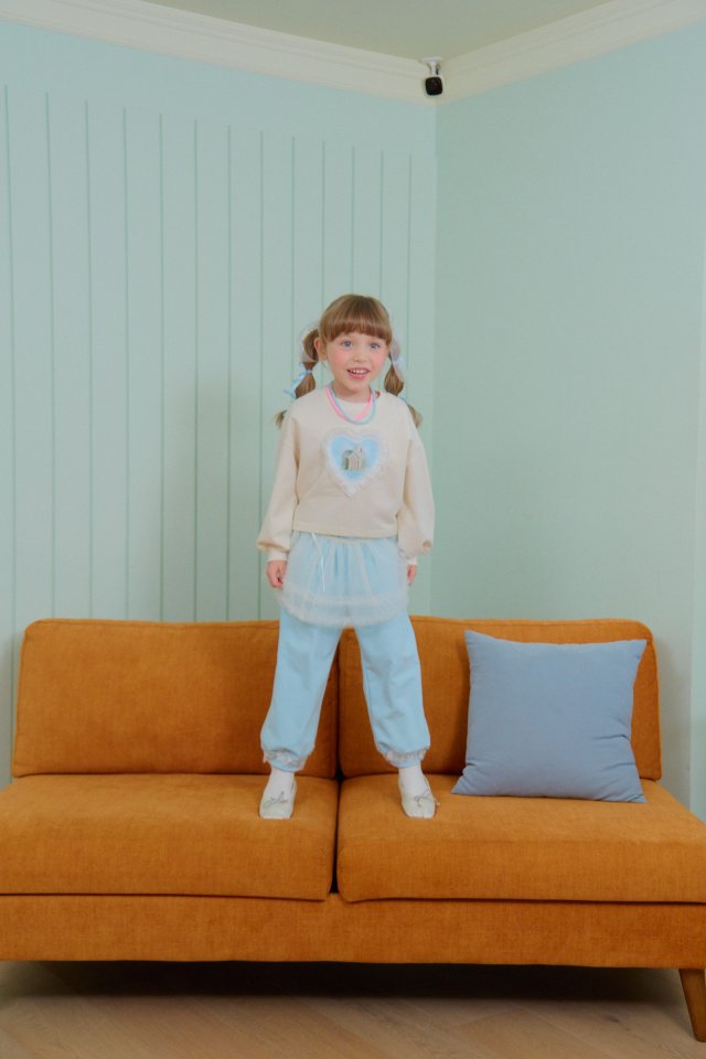 Chouchou Shasha - Korean Children Fashion - #discoveringself - Lace Jogger Pants - 7