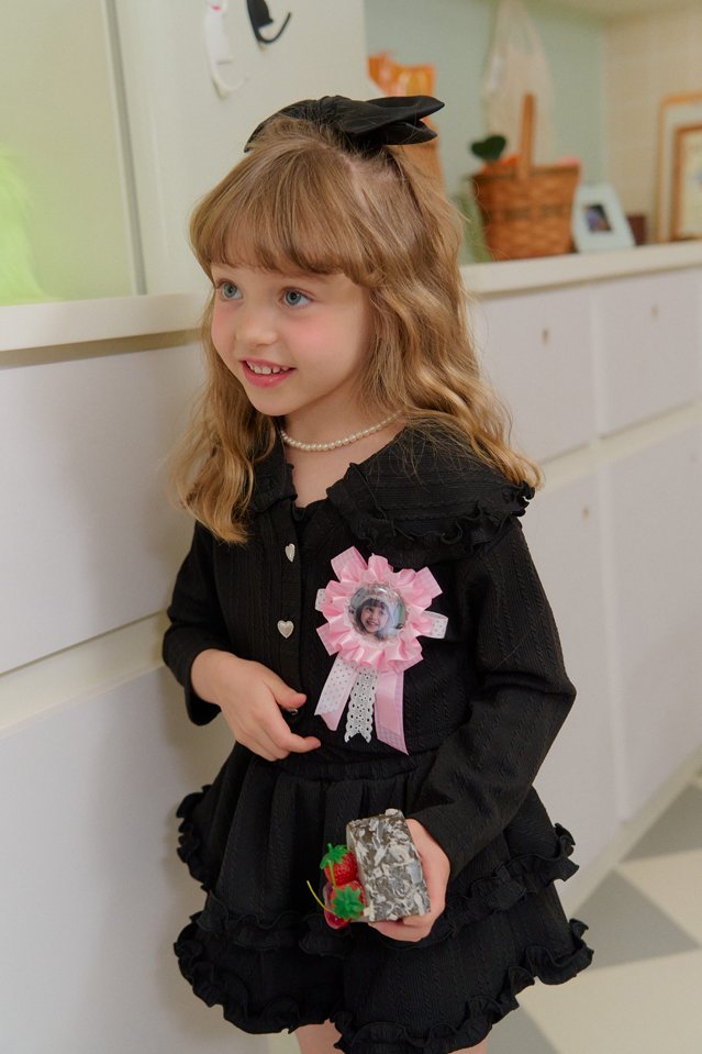 Chouchou Shasha - Korean Children Fashion - #fashionkids - Rosie Cardigan Set - 9