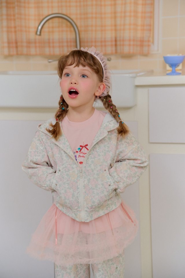 Chouchou Shasha - Korean Children Fashion - #fashionkids - Lily Studded Hoodie - 6