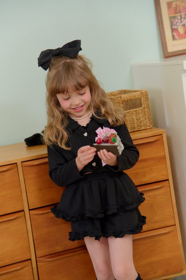 Chouchou Shasha - Korean Children Fashion - #fashionkids - Rosie Frill Pants - 10