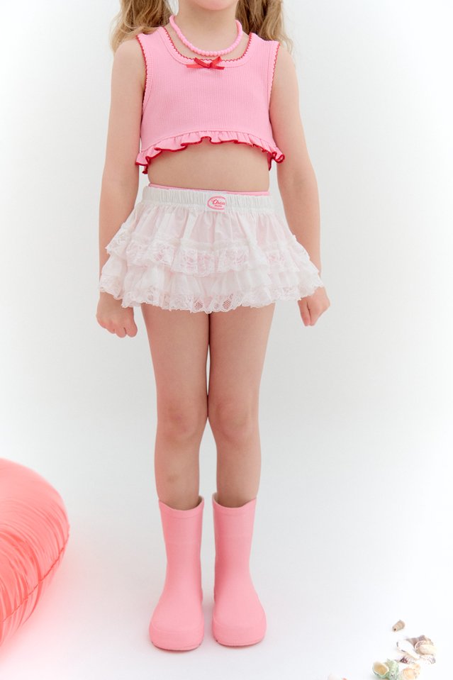 Chouchou Shasha - Korean Children Fashion - #kidsshorts - Alice Swim Set - 9