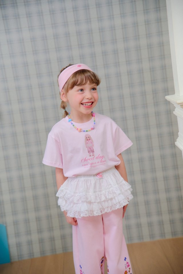 Chouchou Shasha - Korean Children Fashion - #fashionkids - Chouchou DOLL Short Sleeve Tee - 4