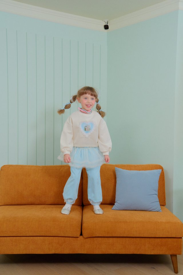 Chouchou Shasha - Korean Children Fashion - #kidsshorts - Lace Jogger Pants - 9