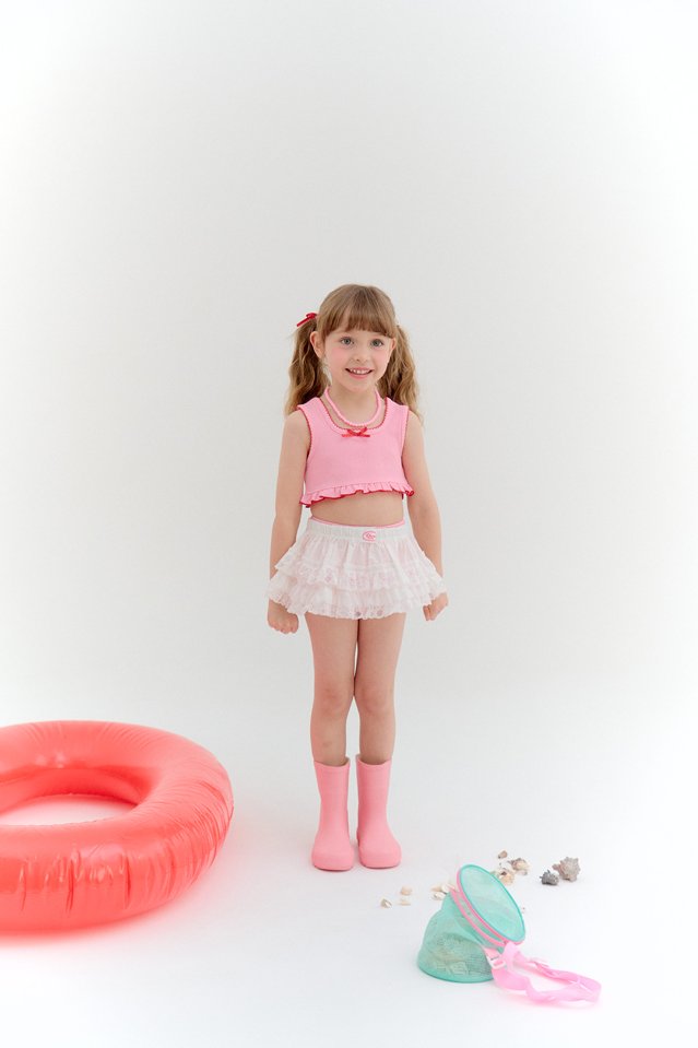 Chouchou Shasha - Korean Children Fashion - #kidsstore - Alice Swim Set - 10