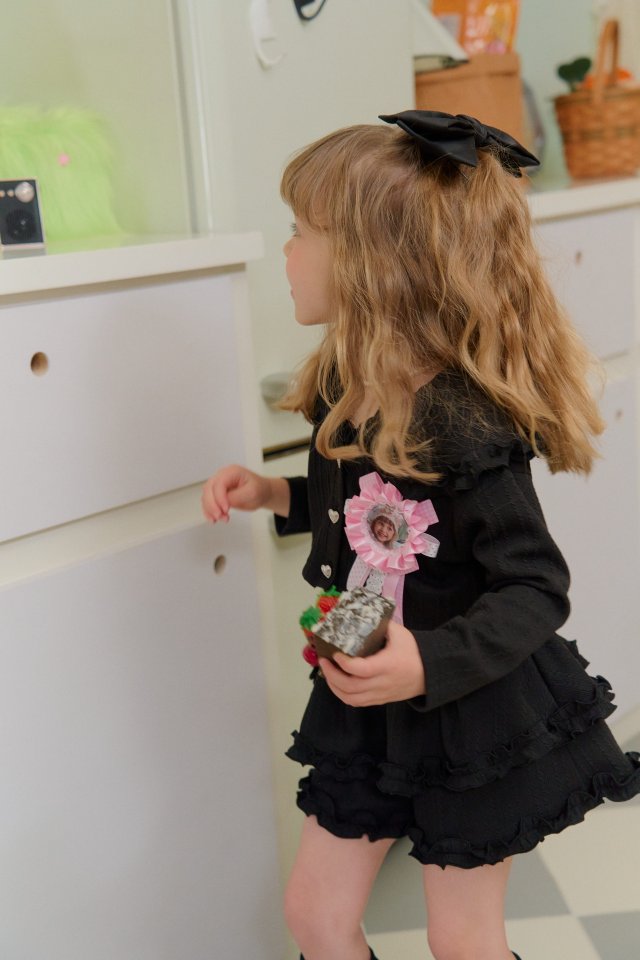 Chouchou Shasha - Korean Children Fashion - #kidsstore - Rosie Frill Pants - 12