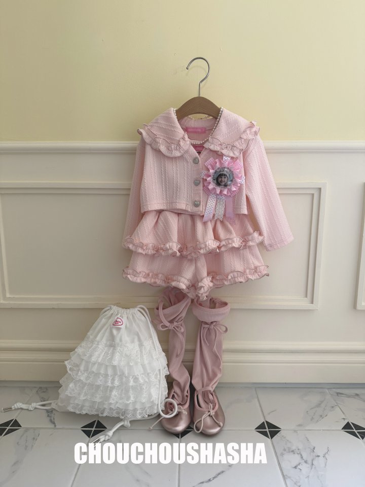 Chouchou Shasha - Korean Children Fashion - #kidsstore - Lace Backpack - 6