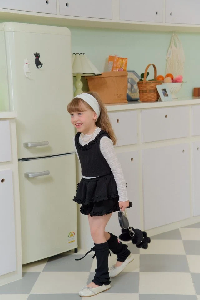 Chouchou Shasha - Korean Children Fashion - #kidzfashiontrend - Lace Tee - 7