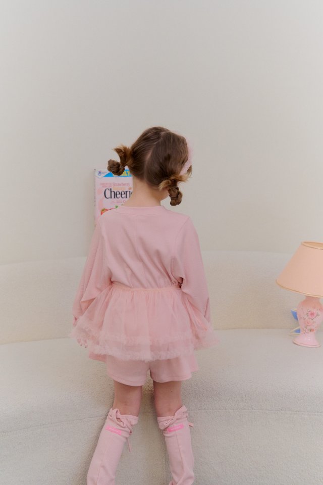 Chouchou Shasha - Korean Children Fashion - #kidzfashiontrend - Sha Layered Skirt - 5