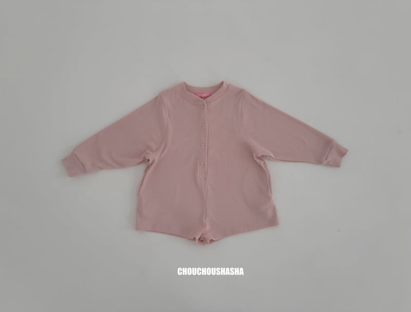 Chouchou Shasha - Korean Children Fashion - #littlefashionista - Berry Jumpsuit